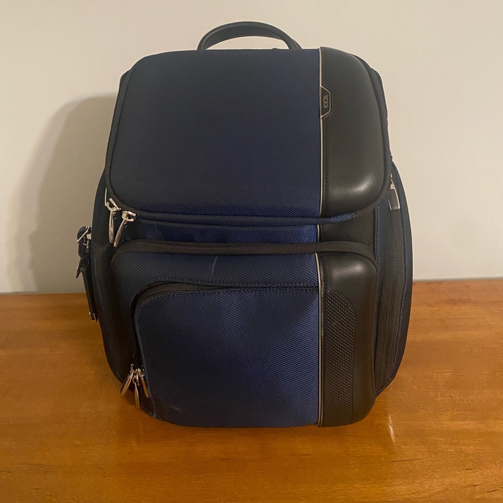 Navy Arrive Ford Tumi Backpack